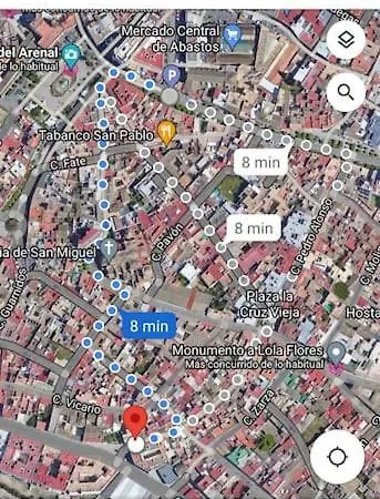 Atico En Pleno Centro De Jerez Sin Ascensor * 赫雷斯